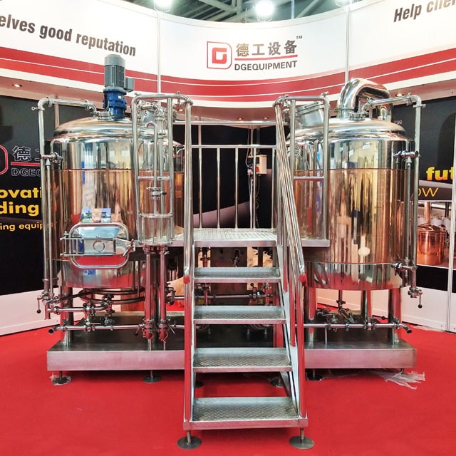 600L Commerical Complete Stainless Steel/Copper Automatic Beer Brewery Equipment for Sale