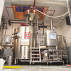 500L turnkey steam heated steel micro beer brewery system for sale