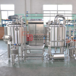 300L small scale home brewing system / restaurant used micro beer brewery equipment for sale