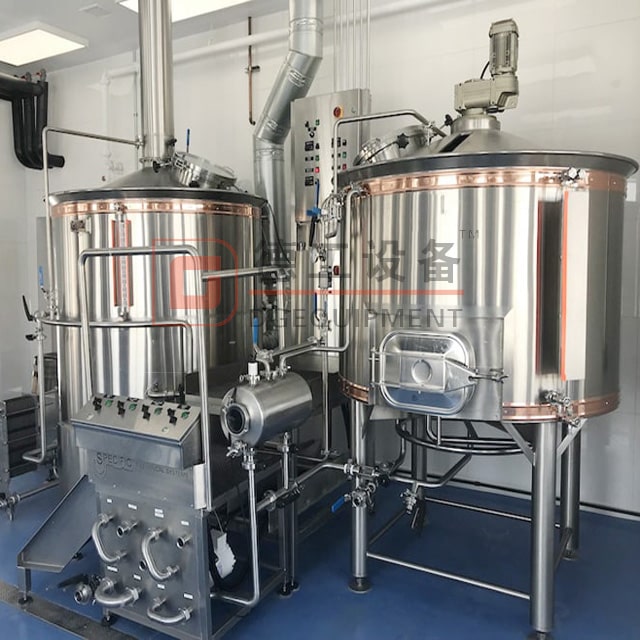 5 Barrel Complete Microbrewey Equipment Stainless Steel 2/3 Vessels Beer Mashing System with PED/UL Certification