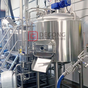 Wort Preparation System for Beer Customized 100% 304 Stainless Steel Turnkey Brewery for Sale