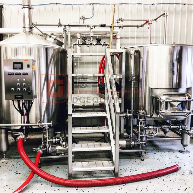 600L 1200L Commercial Brew Kettle Stainless Steel Tanks for Beer Production Near Me for Sale 