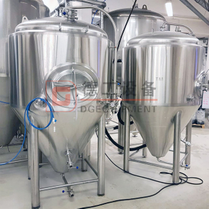 300L 500L 1000L 1500L Jacket Fermentation Tank Conical Beer Fermenter Brewery Tanks for Sale