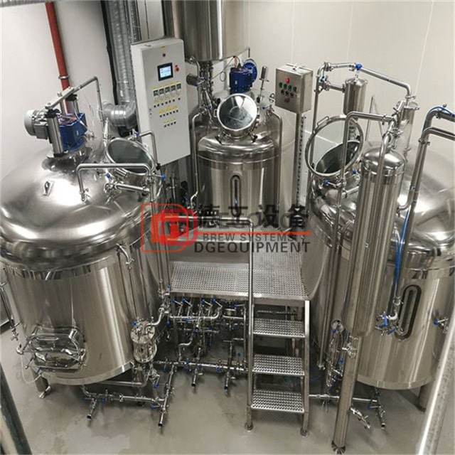 5bbl/10bbl automatic customized craft turnkey brewery equipment mash/lauter tun & brewkettle/whirlpool tun for sale