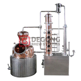 High quality commercial distillery equipment 300L-500L small scale distilling equipment DEGONG