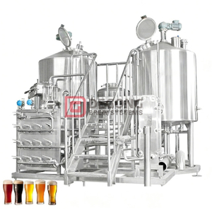 1500L Brewery Equipment Automatic Beer Brewing Line System